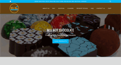 Desktop Screenshot of bluboychocolatestore.com